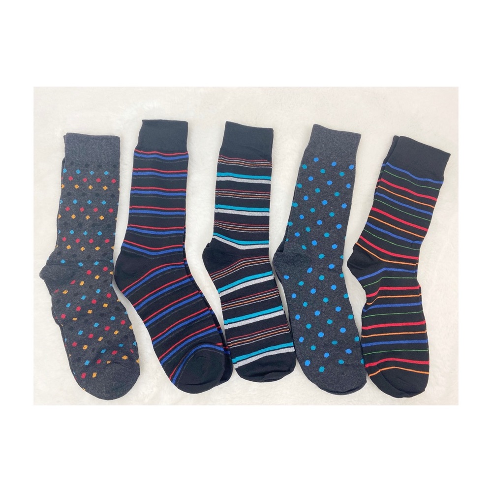Bundle 5 Men's Socks Multicolor Size 8-12